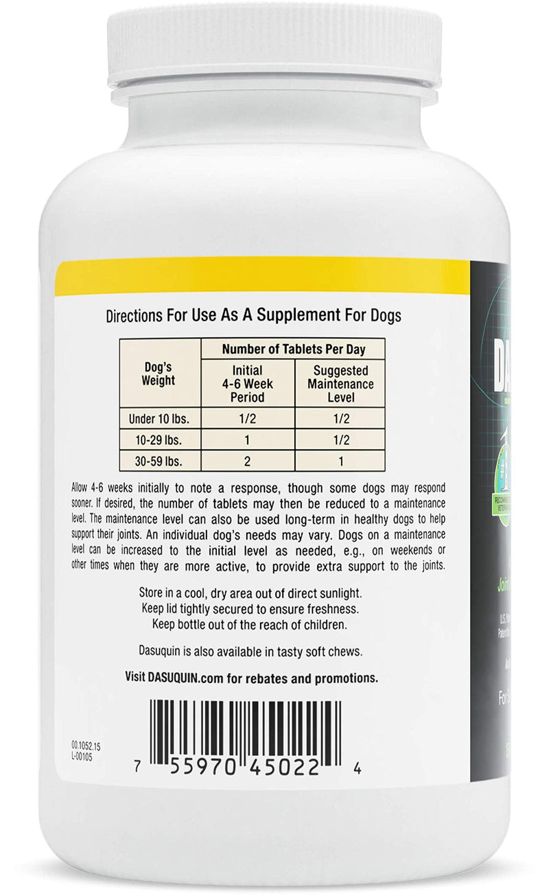 Nutramax Dasuquin with MSM Chewables, Large Dog Small/Medium Dog 150 COUNT - PawsPlanet Australia