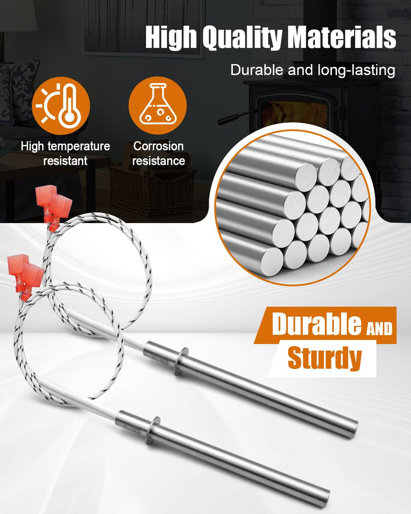 Pellet Stove Igniter Fit for PelPro PP130 PP130-B PP60 120V 300W