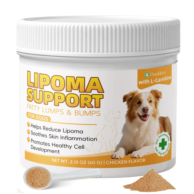 Lipoma Treatment for Dogs, Guard for Dogs Lumps and Bumps, Helps Shrink Fatty Tumors Naturally, Reduces Lipomas inDogs with L-Carnitine & Antioxidants, Supports Fat Metabolism, Vitality, Longevity