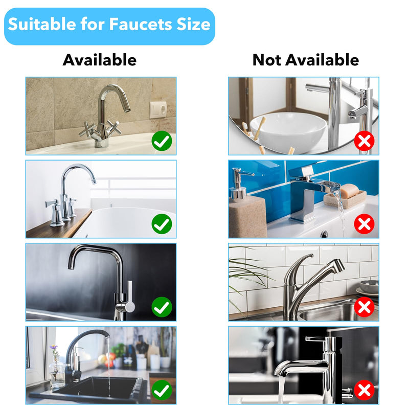 Sink Sprayer Rubber Hose,Dog Shower Attachment Sink Hose for Dog,Pets,Bathing Baby,Washing Hair,Rinsing VegeTables Etc,Sink Hose Attachment for Faucet