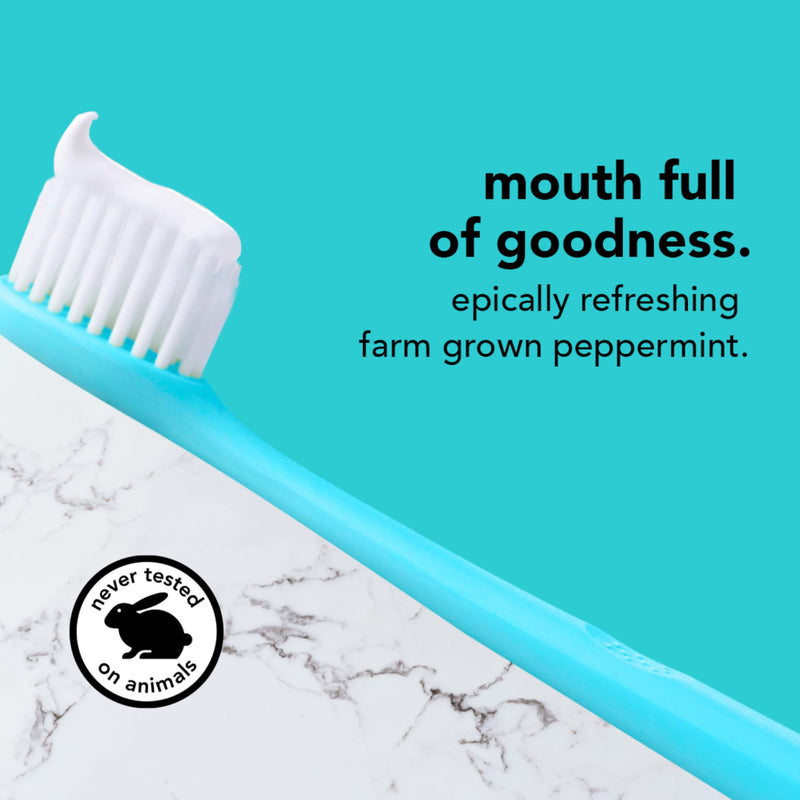 Hello Antiplaque Toothpaste, Fluoride Free for Teeth Whitening with Natural Peppermint Flavor and Tea Tree Oil, Peroxide Free, Gluten Free, SLS Free, 3 Pack, 4.7 OZ Tubes 4.7 Ounce (Pack of 3) Antiplaque & Whitening
