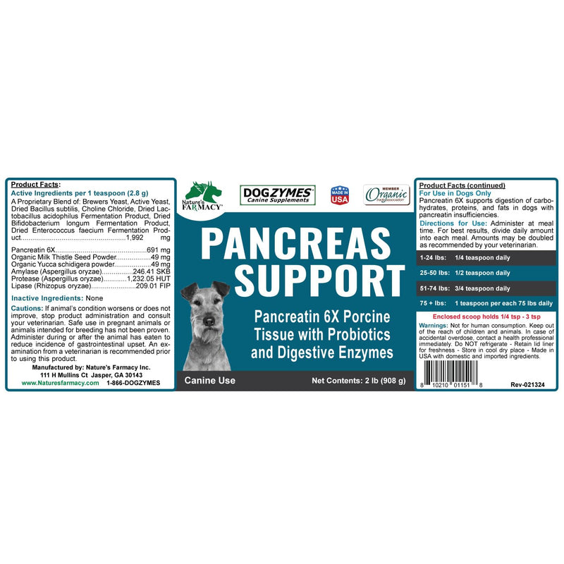 Dogzymes Pancreas Support (8 Ounce) 8 Ounce