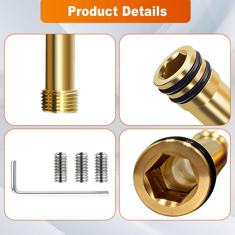 Extender to Mount the Shower Drop Elbow to the Shower Wall 1247984, Replacement for Kohler K-98350 Awaken Wall Supply Elbow, Shower Elbow Supply Adapter # 1247985, 1247986