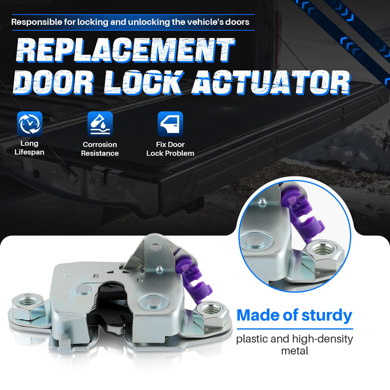 AUTOKAY 65780-0C010 Left and Right Side Tailgate Latch Lock Fit for Toyota Tundra 2000 2001 2002 2003 2004 2005 2006 RE# 65790-0C010 657800C010 657900C010