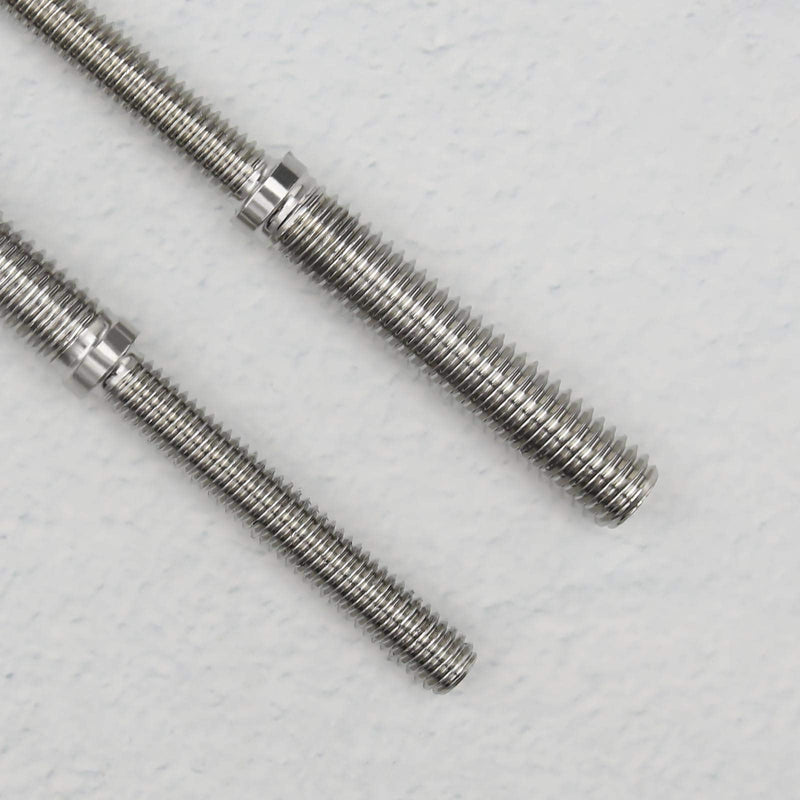 SING F LTD 2Pcs Double End Threaded Stud Screw Bolts M6 to M8 304 Stainless Steel Thread Adapter for Structural Columns Fasteners