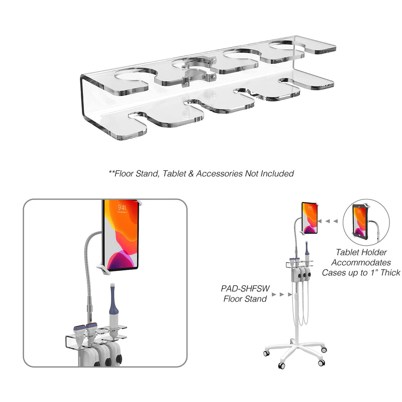Add-On Medical Probe Holders – CTA Add-On Probe Holders for Ultrasound and Other Medical Devices for Large 4D OB Standard Probes - Narrow MSK Probes & Other CTA Products (ADD-Probe)