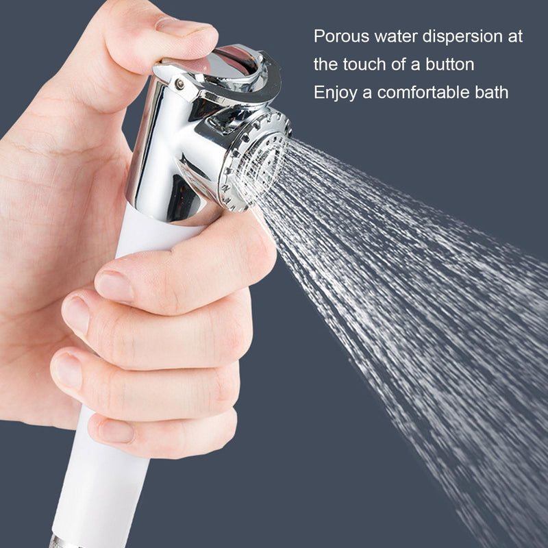 Srliya Recessed Shower Head Portable Mini Boat Shower Head Hand Pressed 316 Stainless Steel PVC Shower Head Sprayer for RV Yacht Motorhomes 4M/ 13.1ft Water Pipe