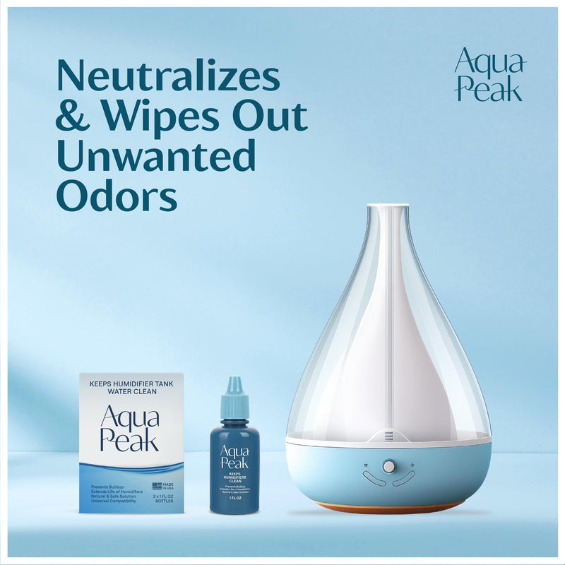Berkland Aqua Peak Humidifier Drops, 2-Pack - 400+ Uses, Made in USA
