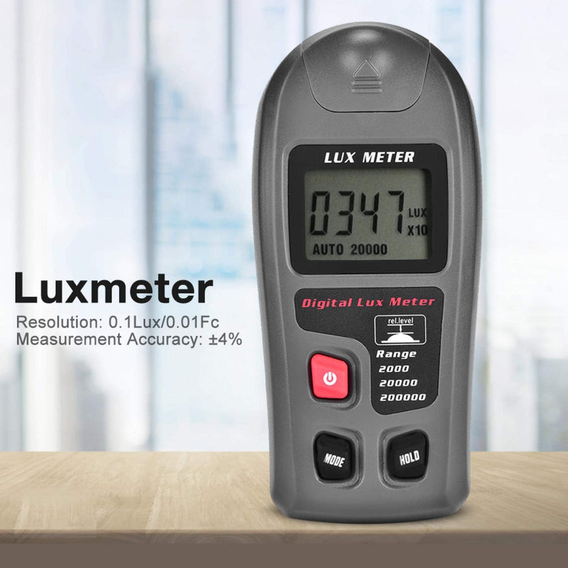 Jeanoko Light Meter Luxometer Illuminometer Tester for Industry