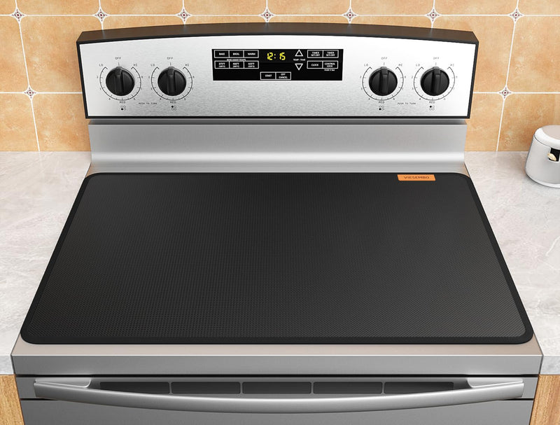 Fireproof Stove Cover, Heat Resistant Stove Top Covers for Electric Stove, 30x21 Inch Glass Stove Top Cover Oven, Waterproof Cooktop Cover, Electric Stove Top Cover Mat, Glass Stove Top Protector 30" x 21"