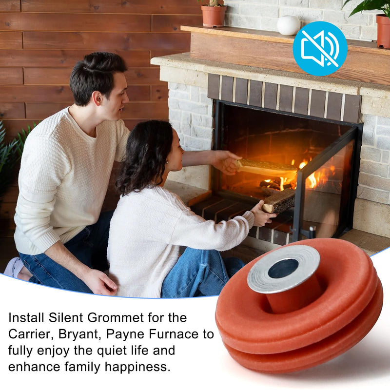 Criditpid HVAC Furnace Inducer Motor Grommet Replaces for Carrier KA56GR560 Grommet.(3 Pack)