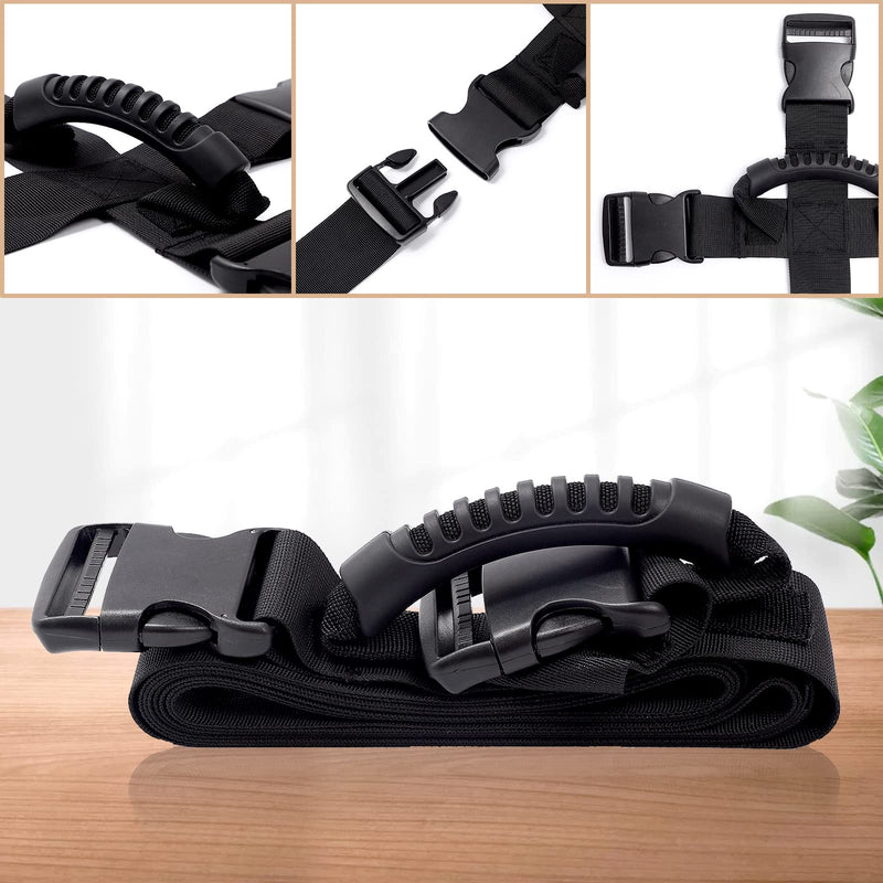 Box Carrying Strap with Handle, Handheld Belt for Safely Moving and Lifting Heavy Boxes, Adjustable Belt, Cross Style Carry Straps, Suitable for Groceries, Luggage(74.8 inch) 74.8 inch