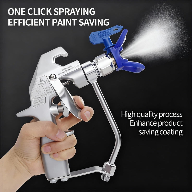 246240 Airless Paint Spray Gun High Pressure 5000PSI with Reversible 517 Nozzle Tip Guard for Airless Paint Gun Sprayer ZT SR Plus
