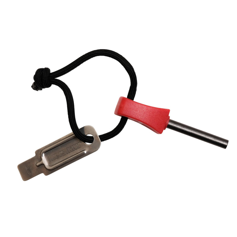 Kershaw Firestarter, Magnesium Firesteel with Chrome-Plated Striker