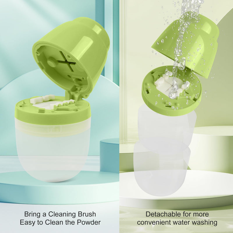 Multi-Function Pill Cutter, 1/2 and 1/4 Pill Splitter for Small and Tiny Pills,Portable and Adjustable Cutter,Storage Case Green