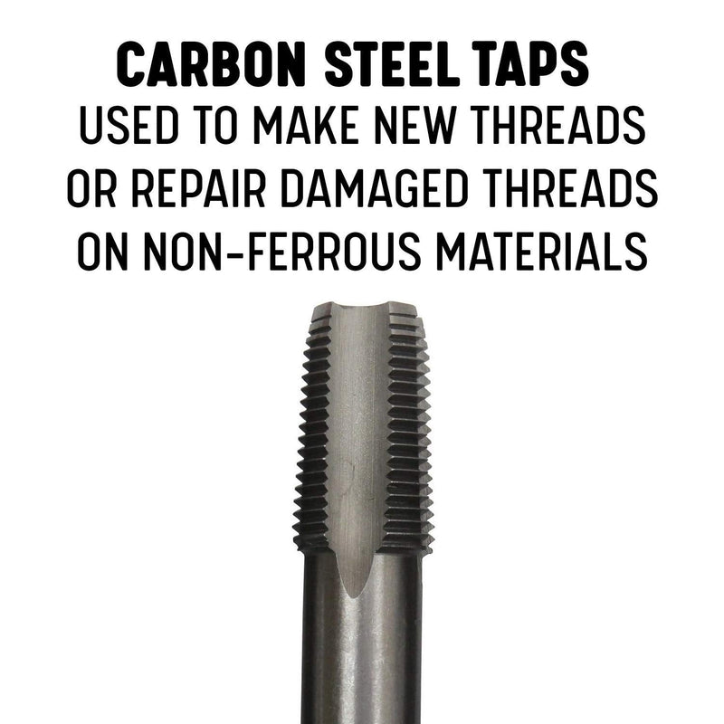 Drill America 1/8"-27 NPT Pipe Tap, Carbon Steel, DWTPT Series