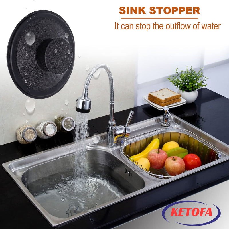 Sink Stopper for InSink-Erator STP-PL Garbage Disposal, Exact Replacement Stopper Drain Compatible with Standard 3-1/2" Drains, Sink Drain Stopper for Kohler, Waste King