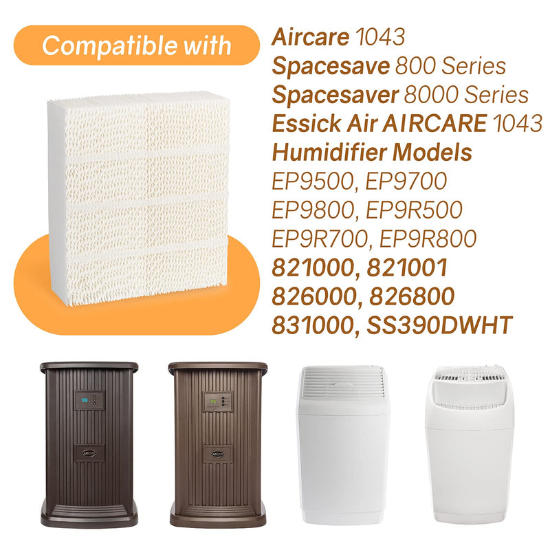 1043 Super Humidifier Wick Filter Replacement for Essick Air Aircare, 2 PCS 2 Pack