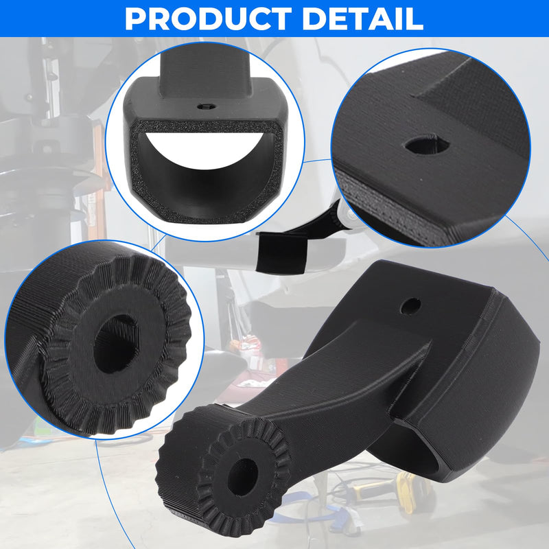 Upgraded Transom Transducer Mount Bracket For Lowrance Tripleshot Transducer Replacement Mount Bracket Black