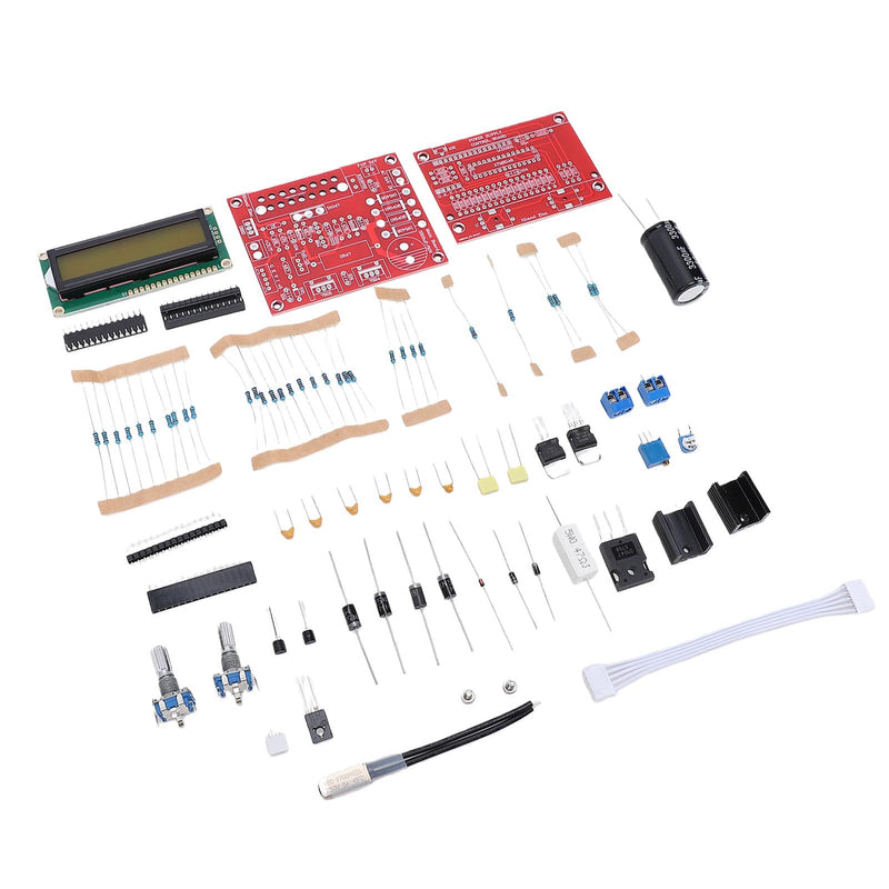 Adjustable DC Regulated Power Supply DIY Kit, 0.01 to 2A Output Current LCD Display with Short Circuit Protection, for Industrial Automotive Home Electronics