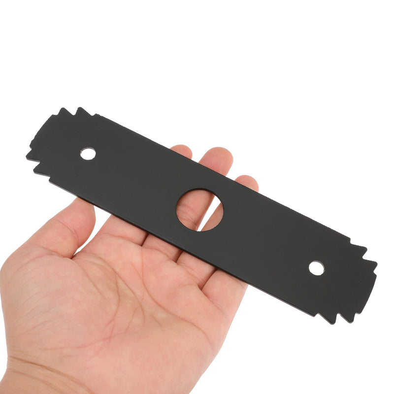 8 Inch Edger Steel Serrated Blade Replace AC04215 Reversible Heavy Duty Hardened Steel Edger Blade for Ryobi for Edgers UT50500 UT15518 RY15518 RYEDG11 P2310 P2300B 1" Center Hole (3) 3