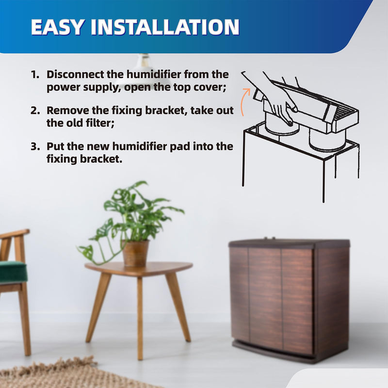 HDC12 Humidifier Wick Filters Compatible with Essick Air AIRCARE