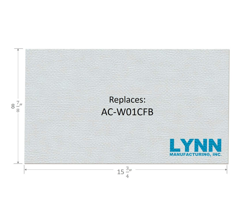 Replacement Englander Ceramic Fiber Baffle Board, 15-SSW01, Madison, AC-W01CFB, Single, 2410A