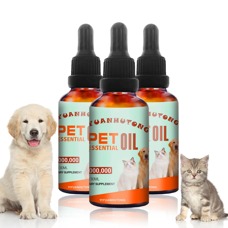 Dog and cat Oil, 30ml, pet Oil for Pain, Skin, Arthritis Pain Relief, Calming, Omega 3, 6, 9 for Dog Anxiety, Barking, and Dog Joints, Supporting and maintaining Joint Health