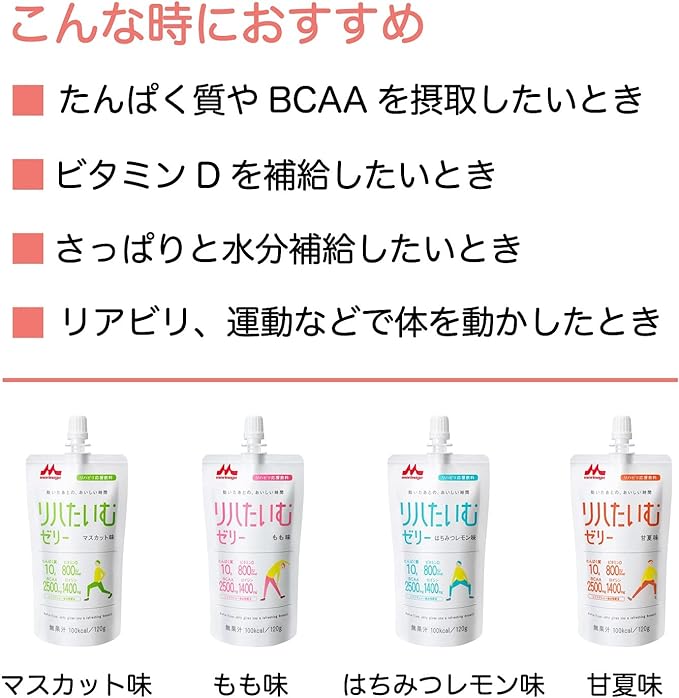 Clinico Rihataimu Jelly (Dietary Supplement), Various Set, 4 Types x 6 Bags Each - NewNest Australia