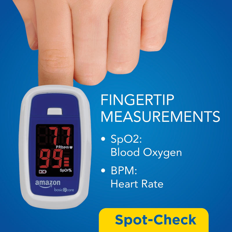 Amazon Basic Care Pulse Oximeter (Previously Healthwise)