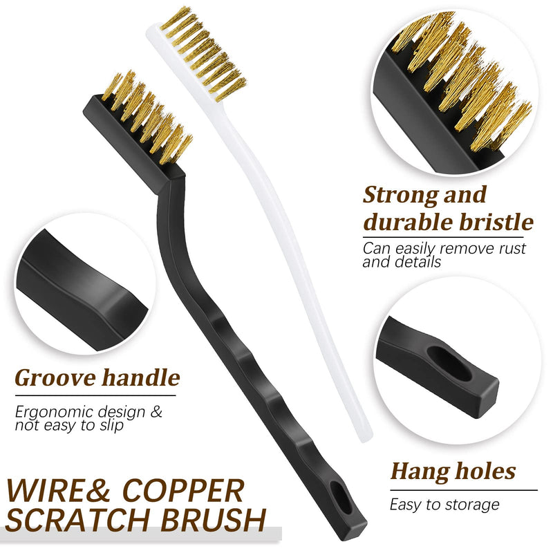 16 Pieces 3D Printer Nozzle Wrench Cleaning Kit,10 Nozzle Cleaning Pins with Storage Box 2 Tweezers 2 Cleaning Copper Wire brushes 2 L-shaped Wrench Tool for 3D Printer Accessories