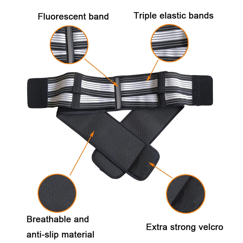 Posture Magic Sacroiliac SI Joint Support Belt for Women and Men - Reduce Sciatic, Pelvic, Lower Back and Leg Pain - Stabilize SI Joint (Plus (Hip Size 46-55")) Plus (Hip Size 46-55") - NewNest Australia