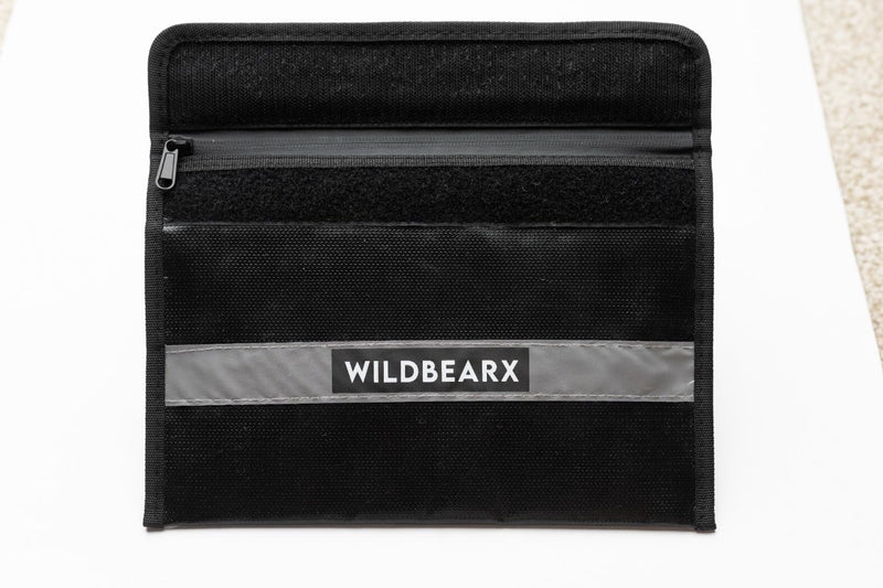 Fireproof and Waterproof Document Bag – 11" x 7.5" Fire Resistant Safe Storage Document Bags with Zipper Cash, Money, Passport, Files & Valuables – Home & Office Safety Bag