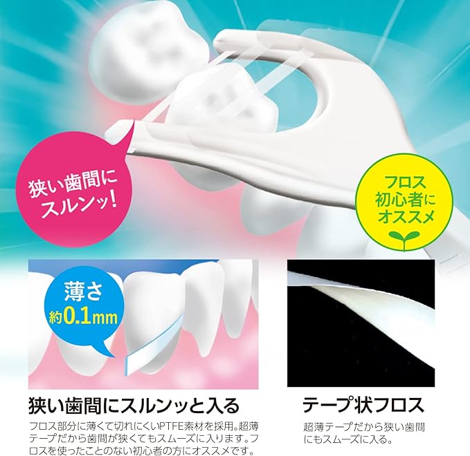 Ebisu Daily Ultra Thin Y-Shaped Smooth Floss, 30 Pieces, Set of 2 - NewNest Australia