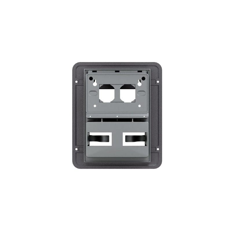 TayMac DOC320Z Deck/Floor Cover, 1-Gang, Bronze Outlet Cover 1 Gang