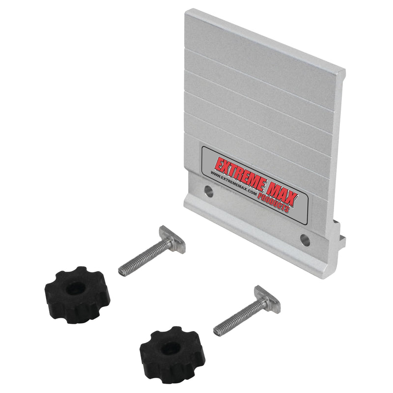 Extreme Max 3005.4414 Straight Aluminum Slider Base for Lund Sport Track Systems