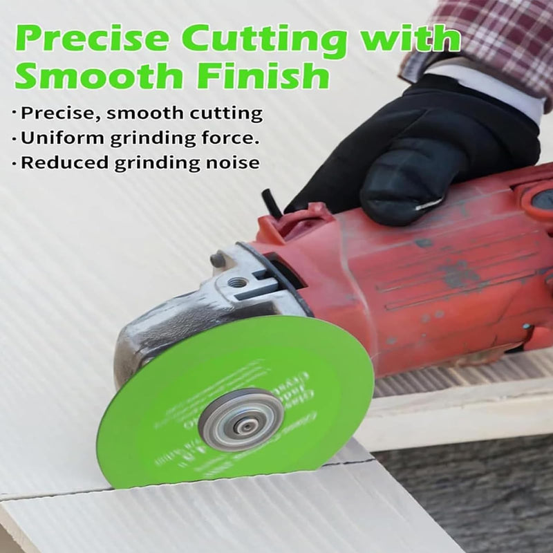 Rock Slab Grinding Disc, Glass Cutting Disc, Klyzor Glass Cutting Disc, Indestructible Disc for Angle Grinder, Rock Saw for Cutting Rocks (3 PCS) 3 PCS