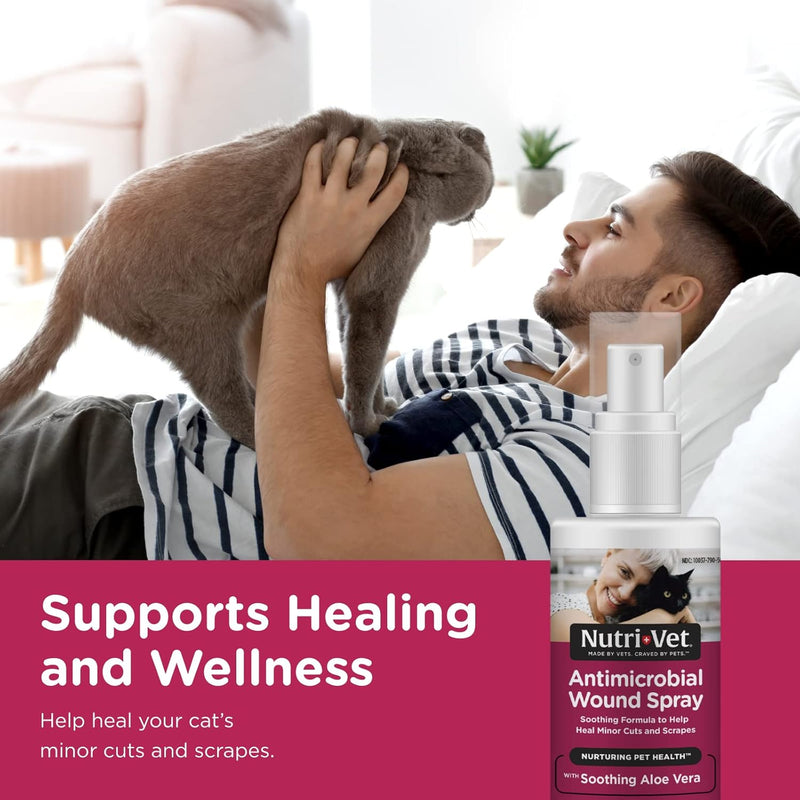 IntegriPet Antimicrobial Wound Spray || Promotes Wound Healing in Pets || Safe for Dogs, Cats, and Rabbits - PawsPlanet Australia