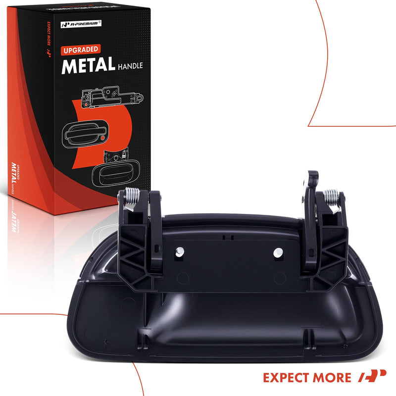 A-Premium Upgraded Metal Tailgate Handle Liftgate Latch Handle Compatible with Ford F-150 1997-2003, F-250 1997-1998, F-150 Heritage 2004, F-250 F-350 F-450 F-550 Super Duty 1999-2002, Textured Black