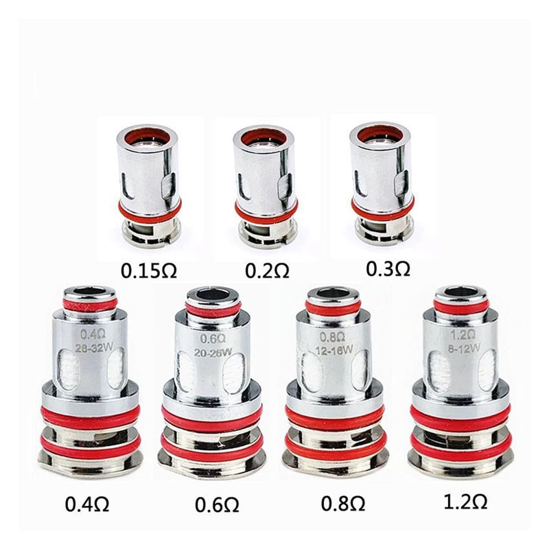 5 PCS Compatible with GTX Coil core 0.15 0.6 0.8ohm mehs Coil Replacement core Series（0.2 0.3 0.4 1.2ohm）(0.4ohm) 0.4ohm