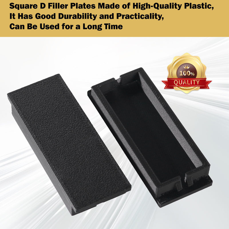 Square D Filler Plate for Schneider Electric QO Load Center Circuit Breakers 6 Pieces