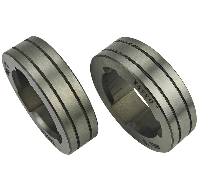 KP1696-035C Drive Roll Kit .035" Flux Cored VK-Groove High-Carbon Steel Replacement for Lincoln Power MIG 216, 255XT, 350MP, LN-15, LN-25 PRO, Power Feed 25M, LF-72 035C