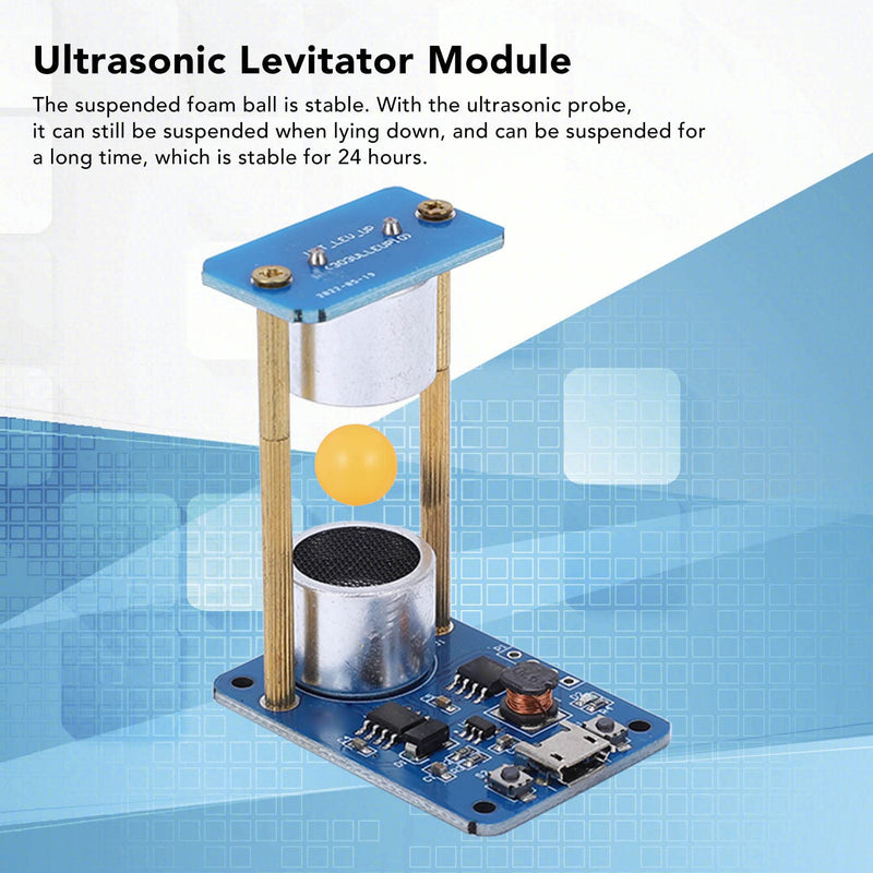 ASHATA Ultrasonic Suspension Standing Controller, Ultrasonic Suspension Module Acoustic Levitator Standing Controller for Students or DIY Enthusiasts to Learn