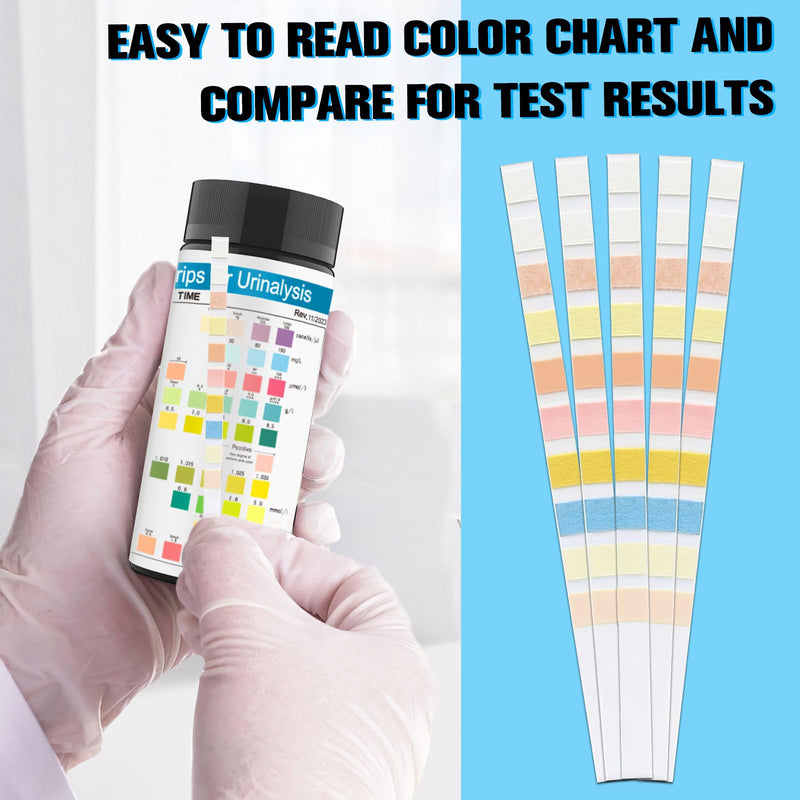 Urine Test Strips 10 Parameters 100 Count