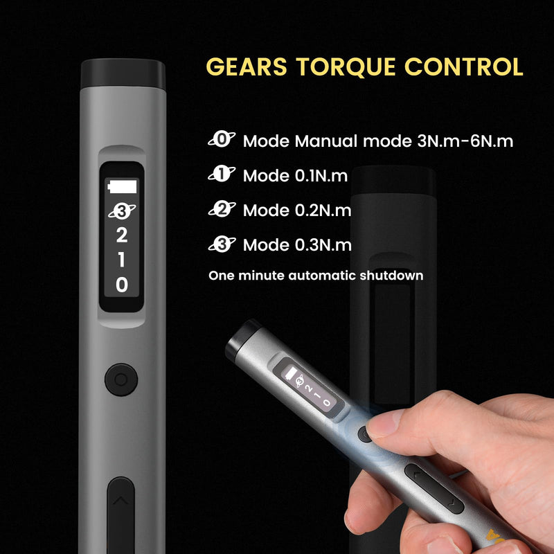 81-in-1 Mini Electric Screwdriver Set with 4 Torque Settings，3.7V Precision Screwdriver Set,500mAh Battery Cordless Screwdriver Repair Tool Set for,Electronics,Watches,Glasses,Cameras