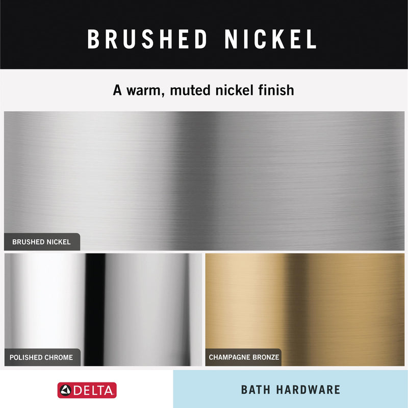 Delta Faucet McLaren (1-Pack) 24" Bathroom Towel Rack/Bar, SpotShield Brushed Nickel, Wall Mounted MCL24-BN