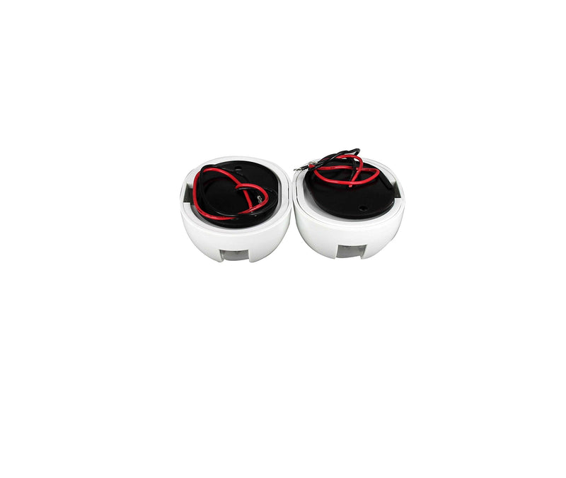 Pactrade Marine Boat Combo Side LED Bi-Color Pair Red & Green Navigation Light USCG 2 NM ABYC A16 Approval 12v White
