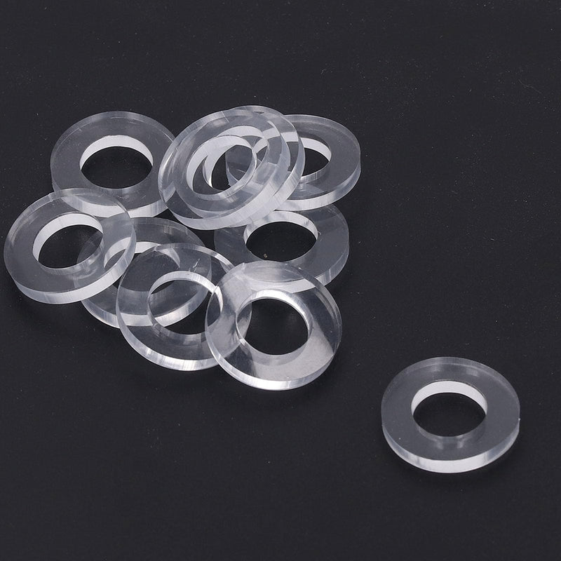 10PCS CO2 Regulator Washers Gaskets Silicone Seals Soda Machine Co2 Cylinder Exchange Carbonator Gaskets Rubber O Rings for Soda Maker Hose