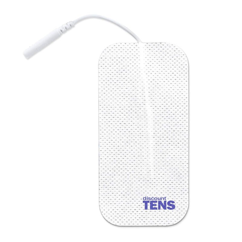 TENS Electrodes, Value Wired Replacement Pads for TENS Units, 8 TENS Unit Electrodes (2in x 4in, 8 Pack) Discount TENS Brand 8 Count (Pack of 1)