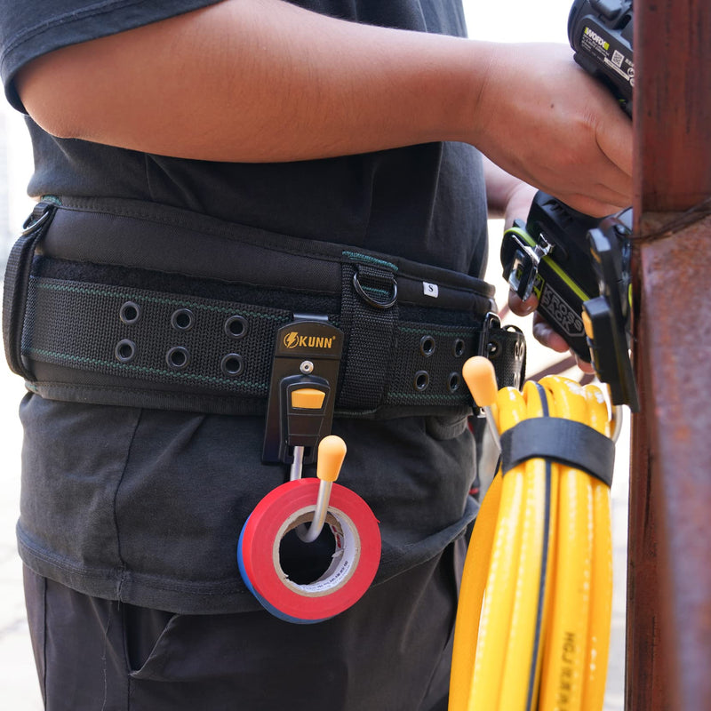 KUNN Tool Holster - Tool Belt Hook Cordless Drill Holder Single,Strong Clip,Tool Belt Accessories TH01